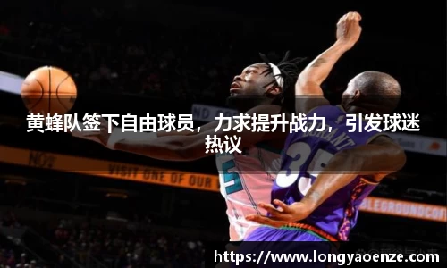 黄蜂队签下自由球员，力求提升战力，引发球迷热议